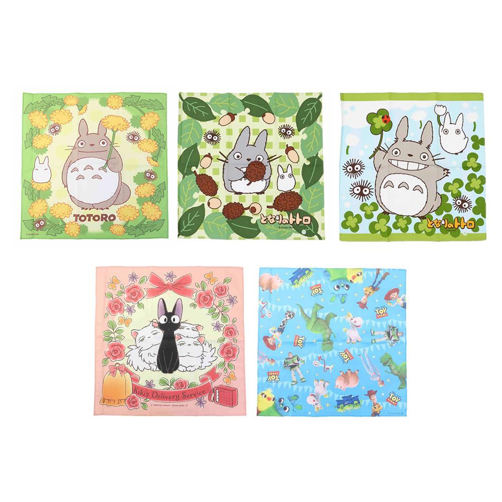 지브리 디즈니 캐릭터 손수건 5종 라지