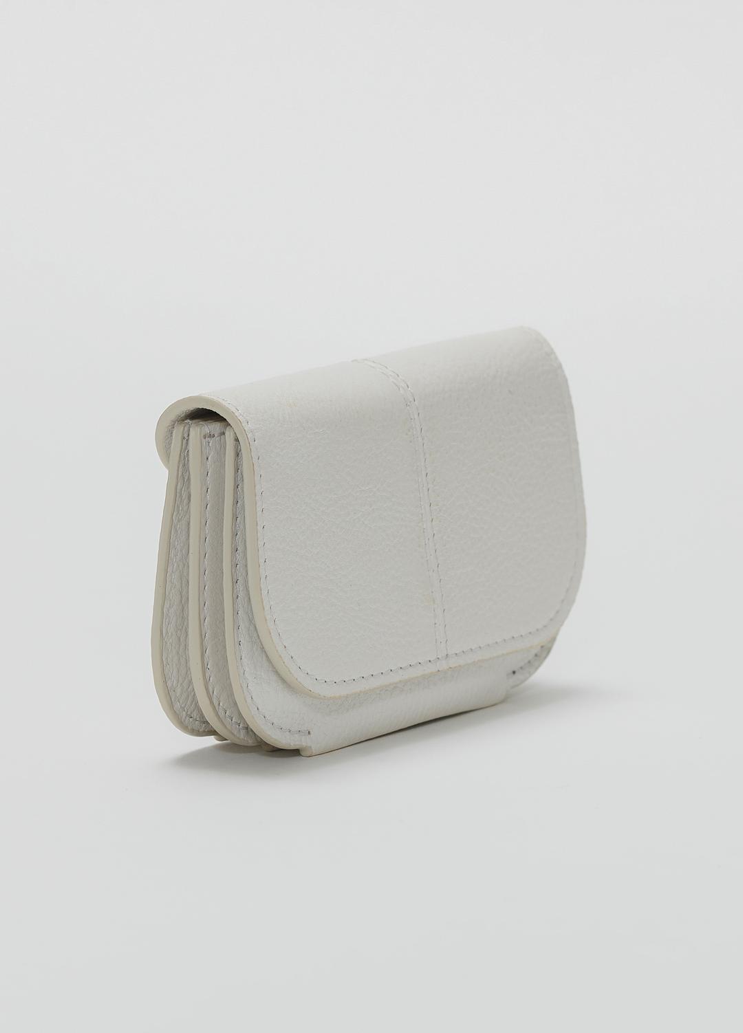 mm card wallet / white