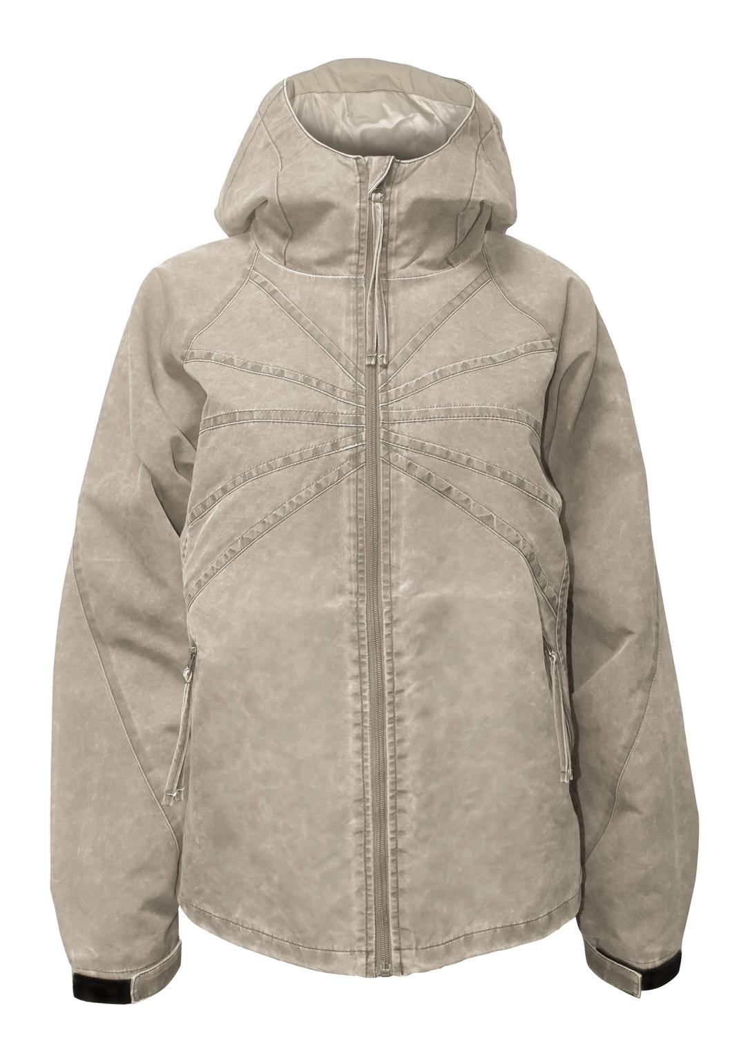 BLEACH LINED JACKET . DIRTY BEIGE