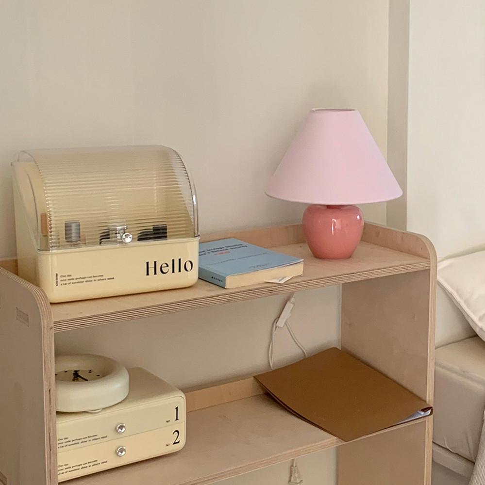 핑크 단스탠드 침실 거실 테이블 램프 2종