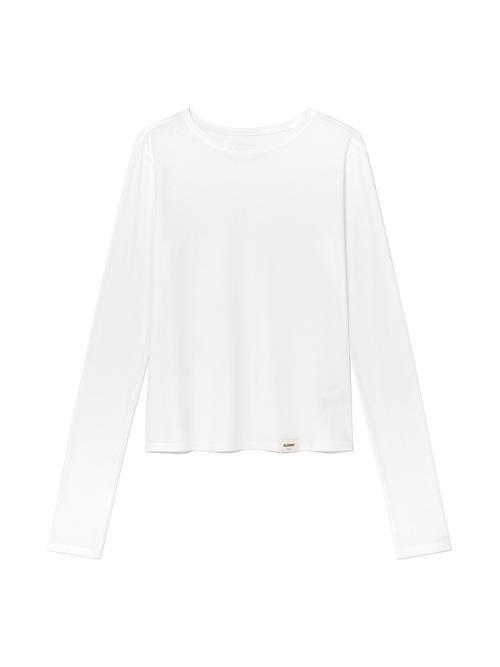 G MODAL LONG SLEEVE (WHITE)