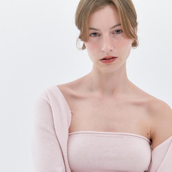 Phoebe Bolero cardigan (Baby Pink) - 4월 19일 순차배송 예정