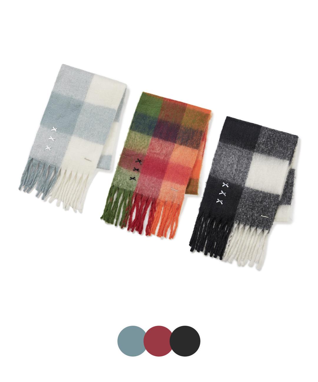 소프트 리본 롱 머플러 [3COLOR]