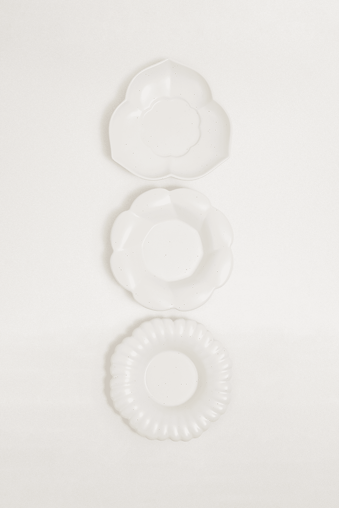 Blooming Side Dish Plate 3p Set