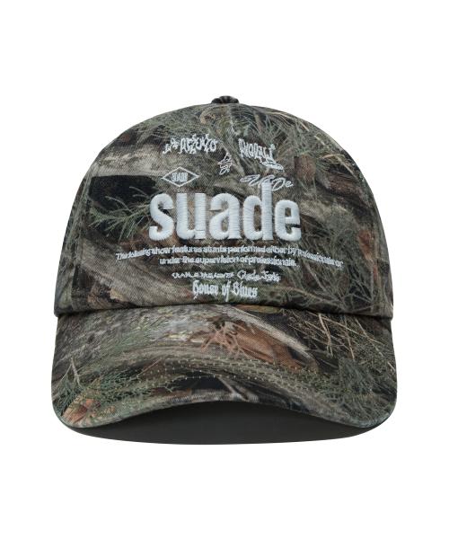 스웨이드(SUADE)  MIXED LOGO BALL CAP [TREE CAMO] - 사이즈 & 후기 | 무신사