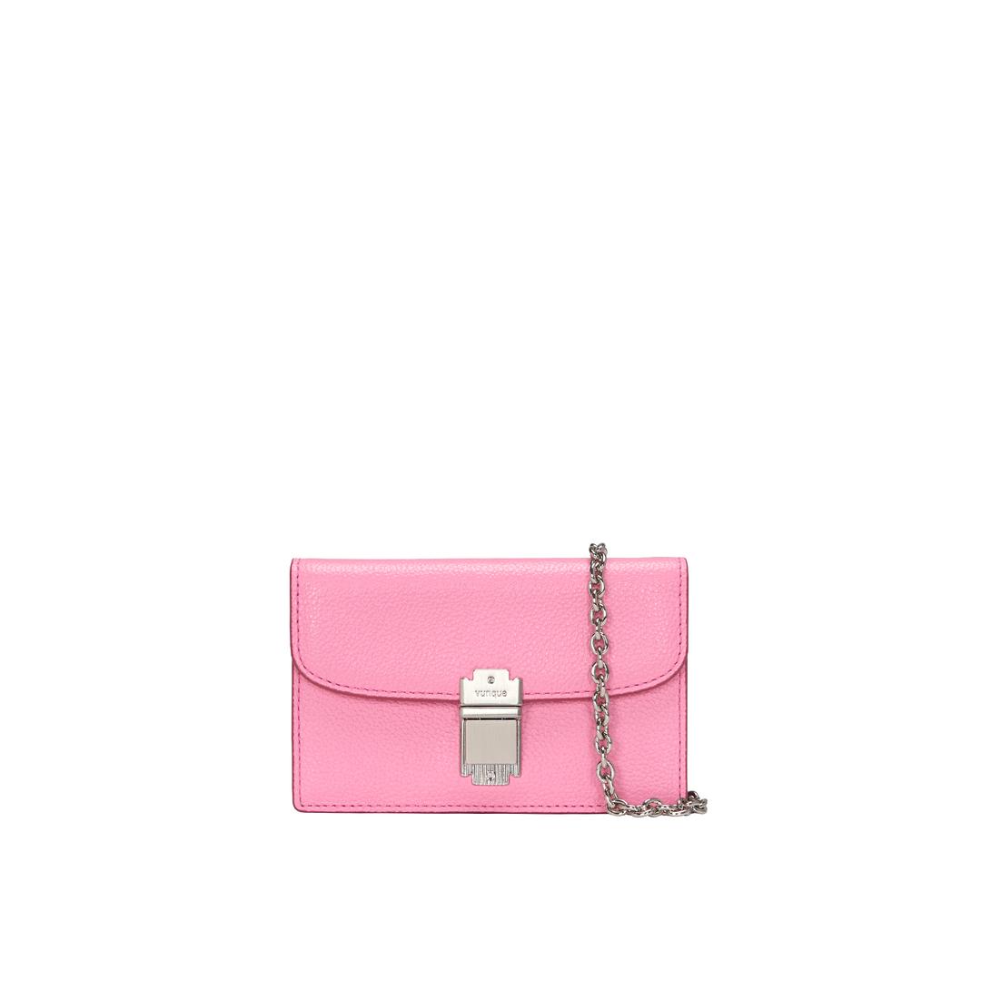 Occam Chain Half Wallet (오캄 체인 반지갑) Love Pink