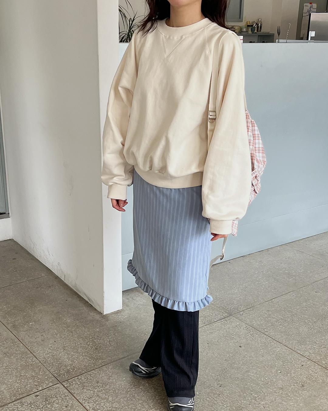 h-line layered skirt - 3colors