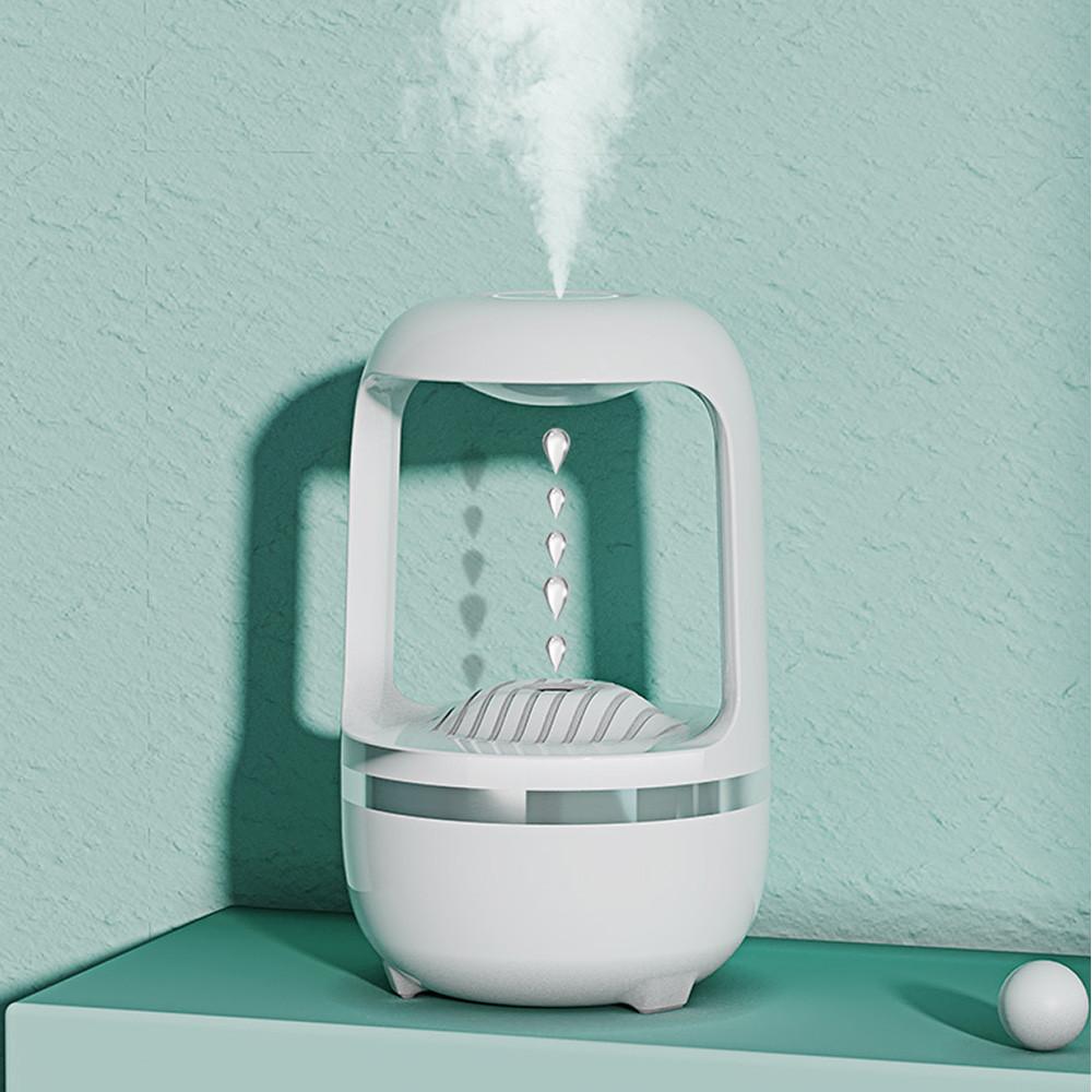 라홈 무중력가습기 KC 무드등 물방울 반중력 물멍가습기 3단계 통세척 사무실가습기 USB