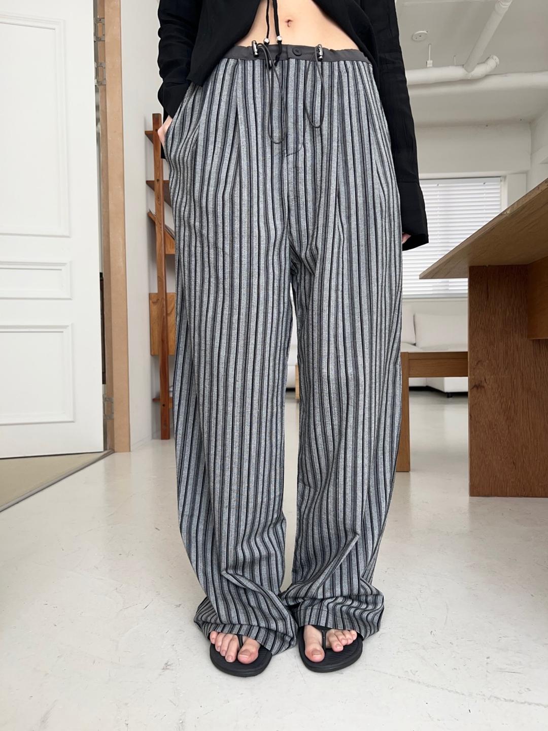 bali linen stripe slacks