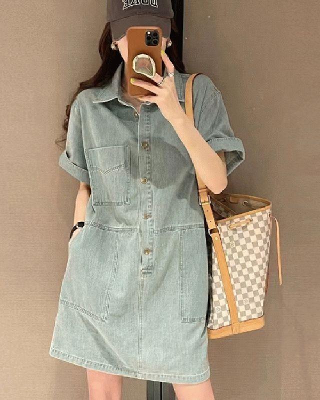 앙텐 데님 원피스