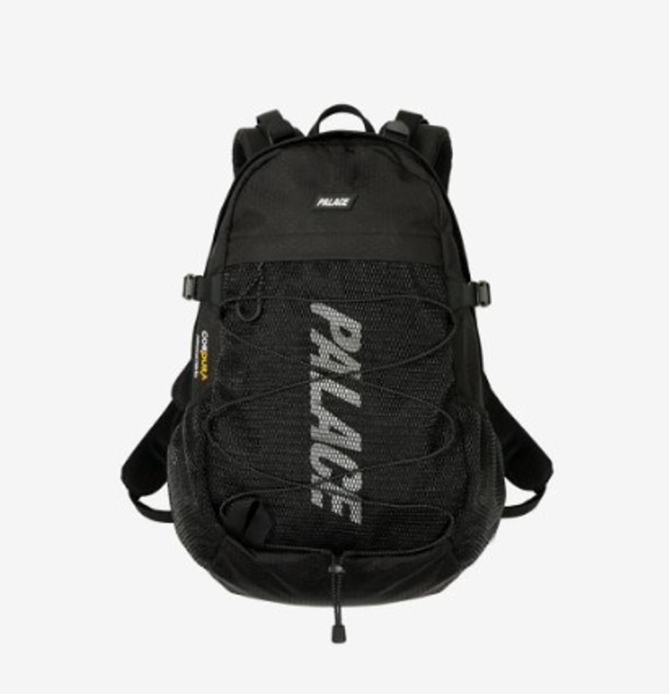 팔라스 코듀라 에코 헥스 립스탑 백팩 블랙 - 23FW Palace Cordura Eco Hex Ripstop Backpack Black - 23FW
