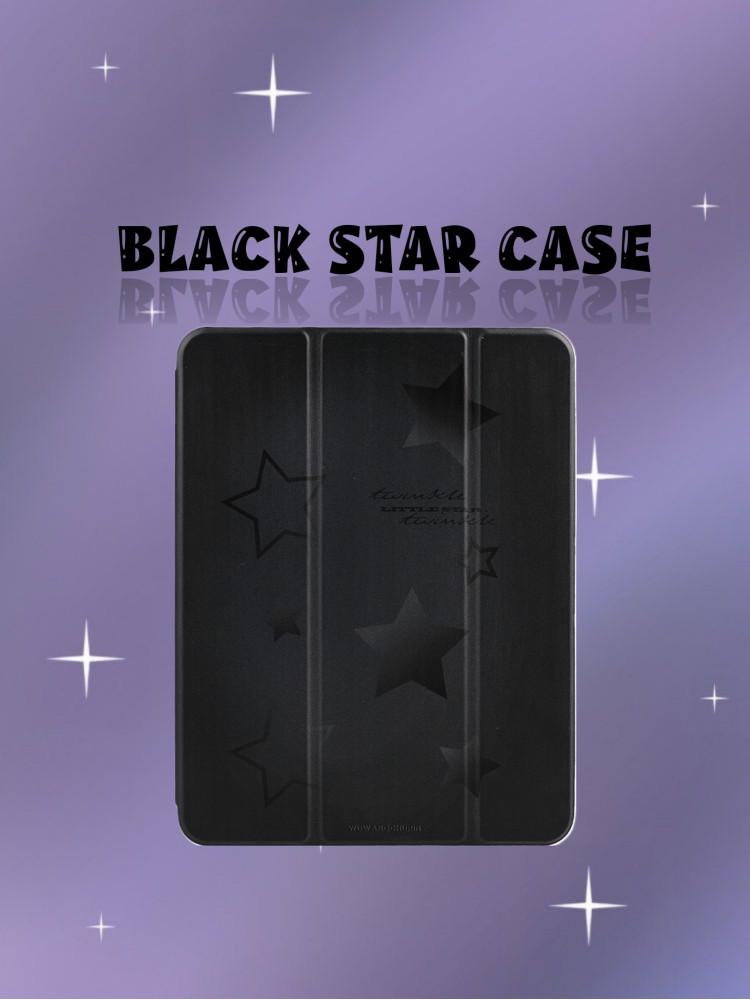 수심 Black Star Case 아이패드 케이스 블랙 스타 힙한 감성 별 y2k 레트로