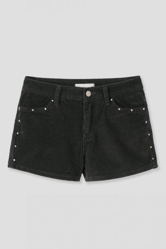 side stud shorts (3color)