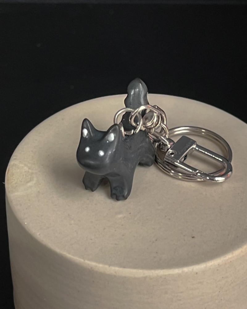 [ Lucky black cat ] 펑냥이 키링