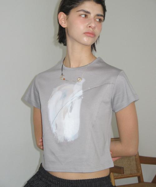Brushed T-Shirt [Gray]