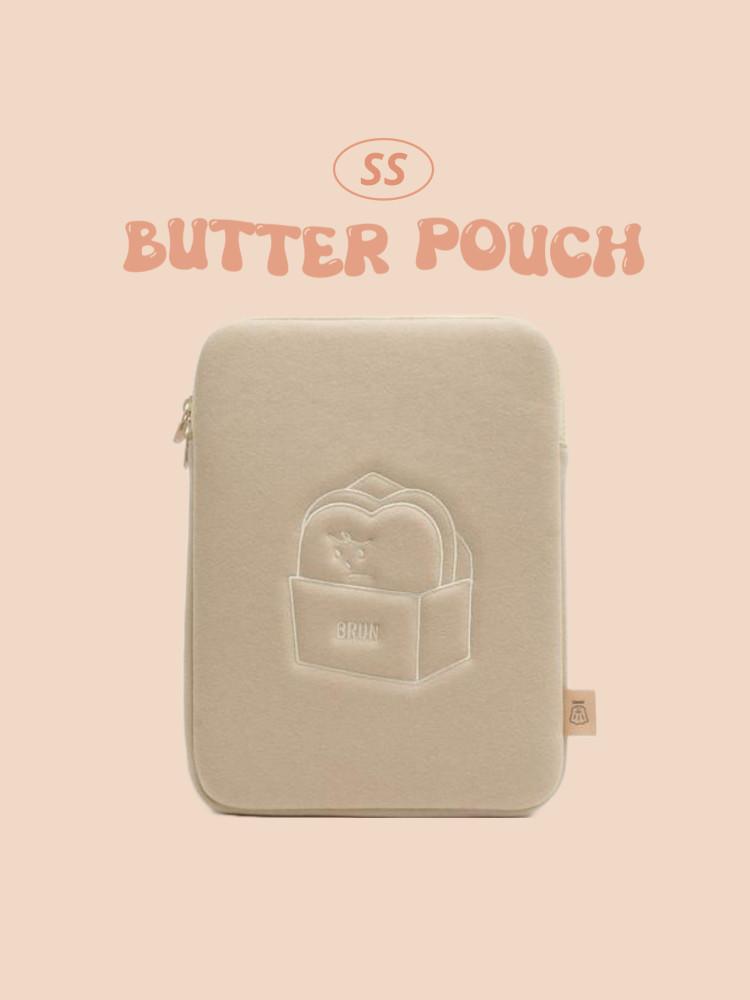 수심 Butter Ipad Pouch 버터 아이패드 파우치 태블릿 미니 베이지 수납 가방