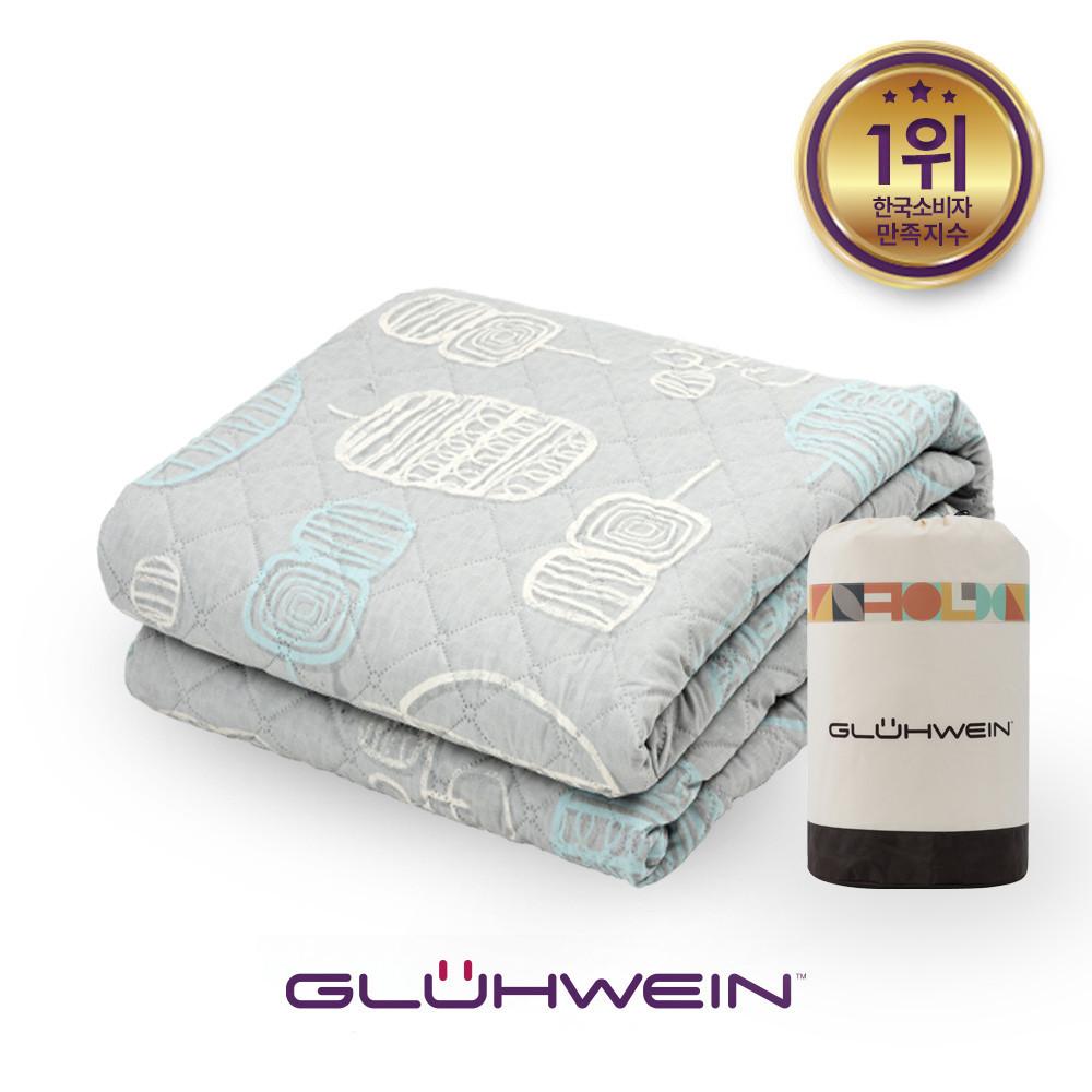 글루바인 전자파안심 좌우분리난방 물세탁 전기요 바르 퀸+멀티안전보관백