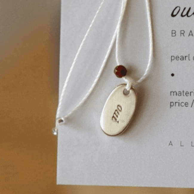 [얼그레이] OUI BRACELET _ PEARL OYSTER