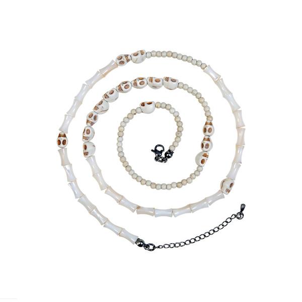 skull&bone necklace