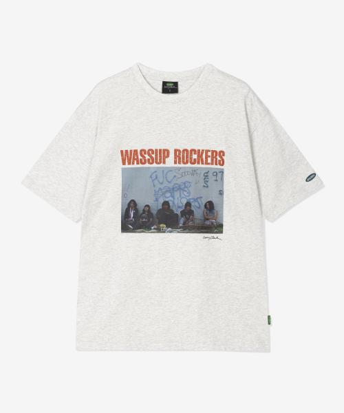 래리클락(LARRY CLARK)  WASSUP HIPSTER SS LIGHT GRAY - 사이즈 & 후기 | 무신사