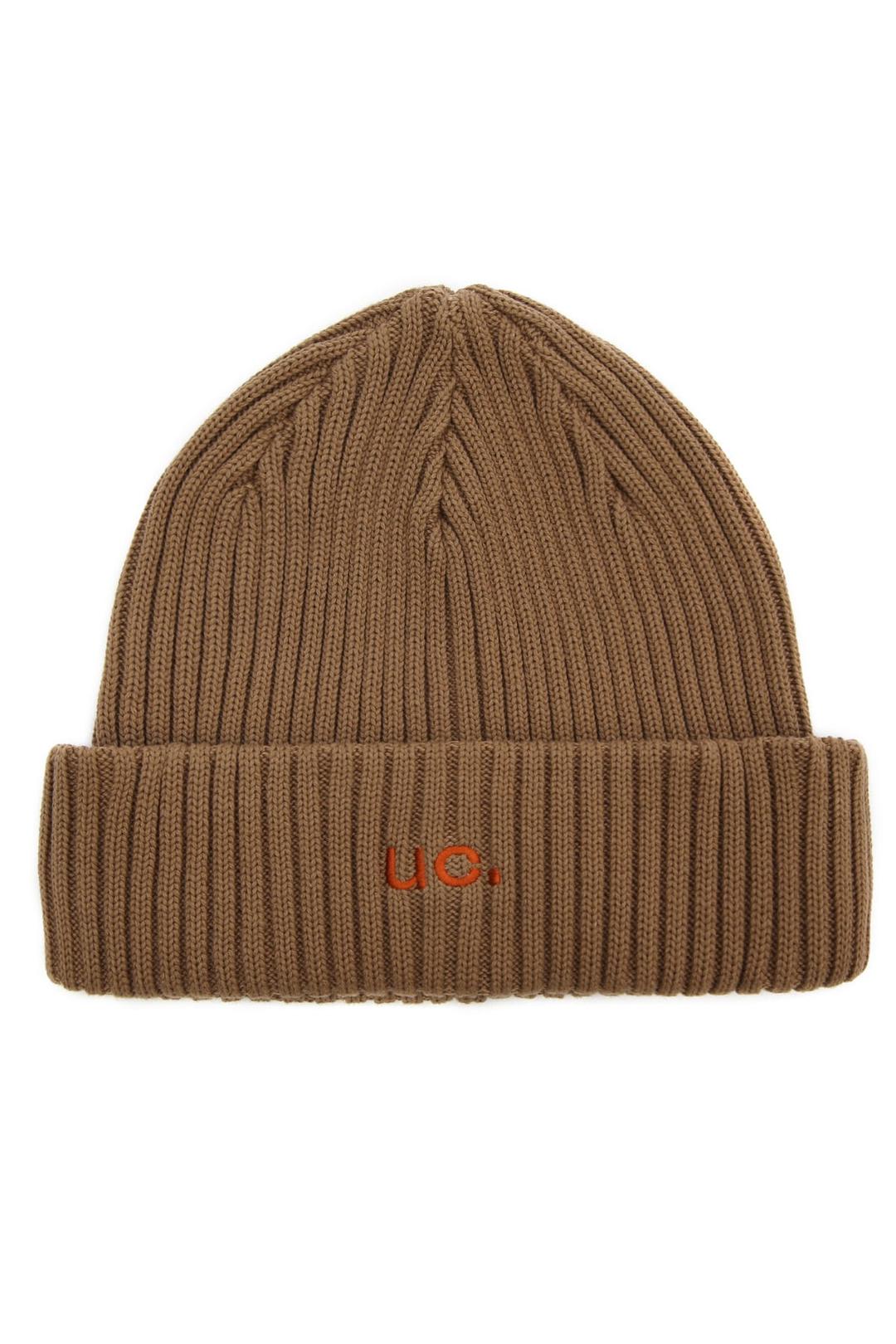 BEANIE / RIB / LOOSE / UC / D BROWN