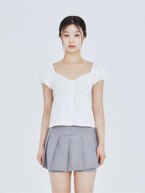 샐리 티셔츠 (아이보리)