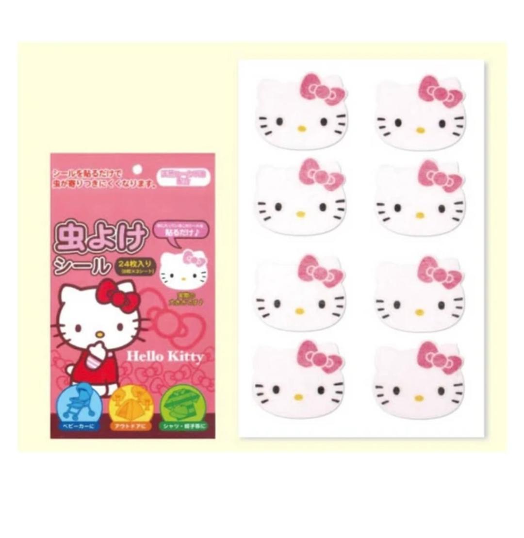 (키티 재입고) Sanrio 일본정품 벌레 퇴치 패치 24매