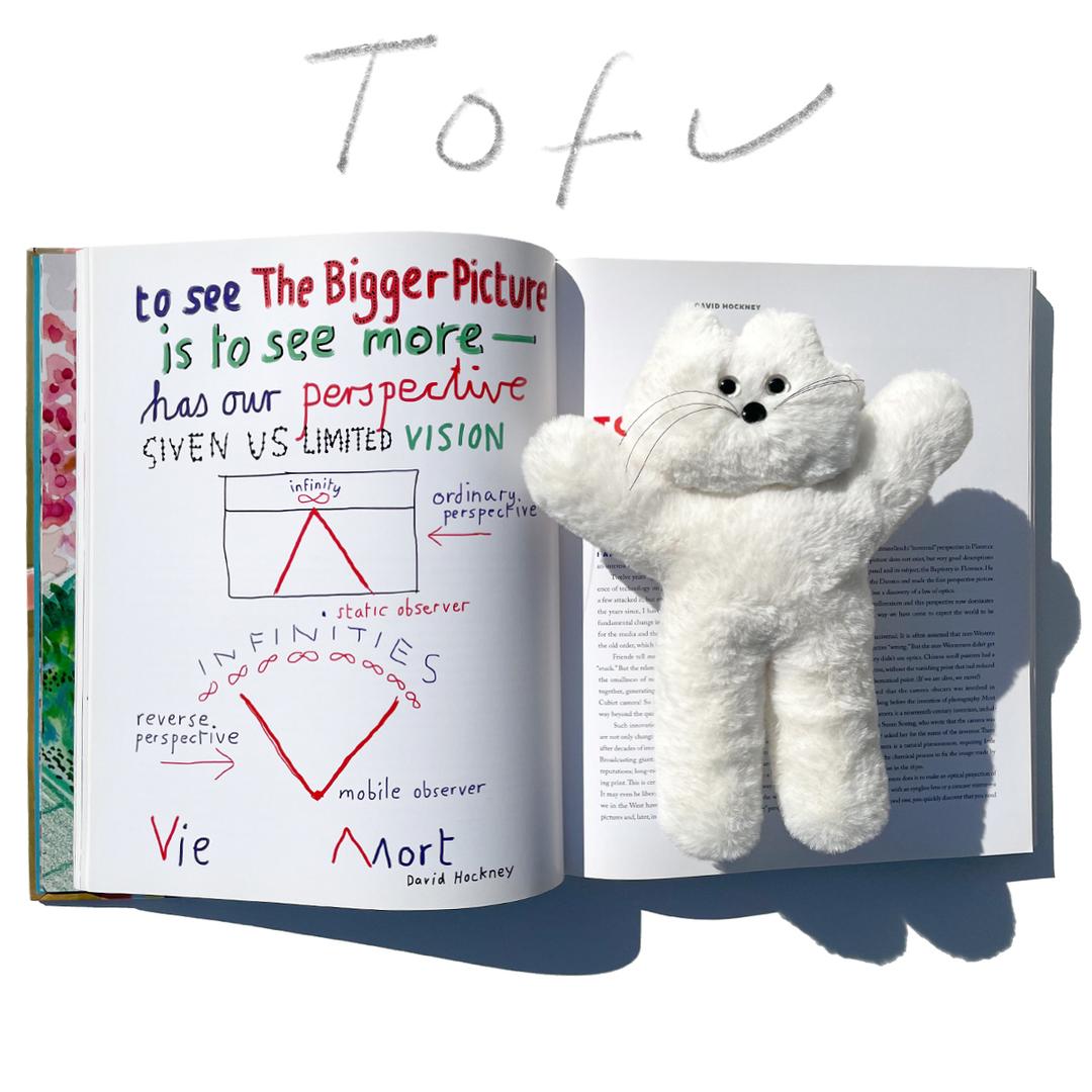 Oversize Key ring Tofu