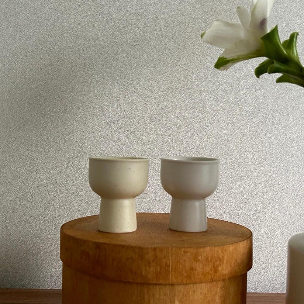 헤움 무광 소주잔 4p세트 홈술 사케잔