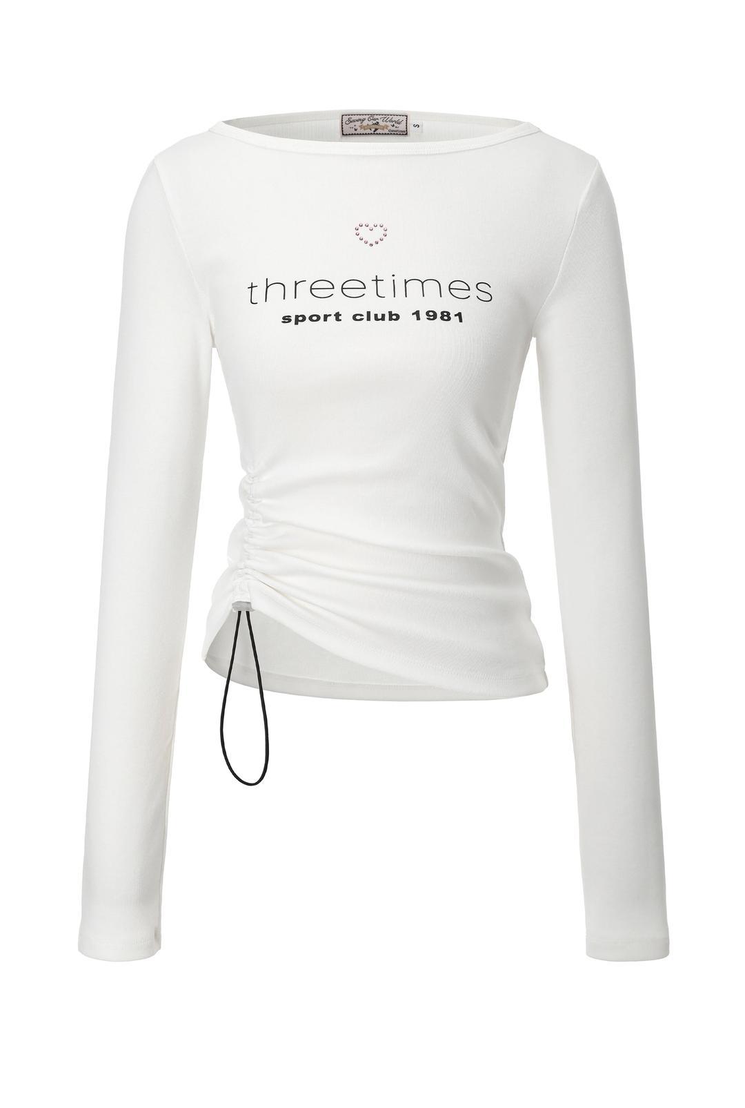 Threetimes club tee