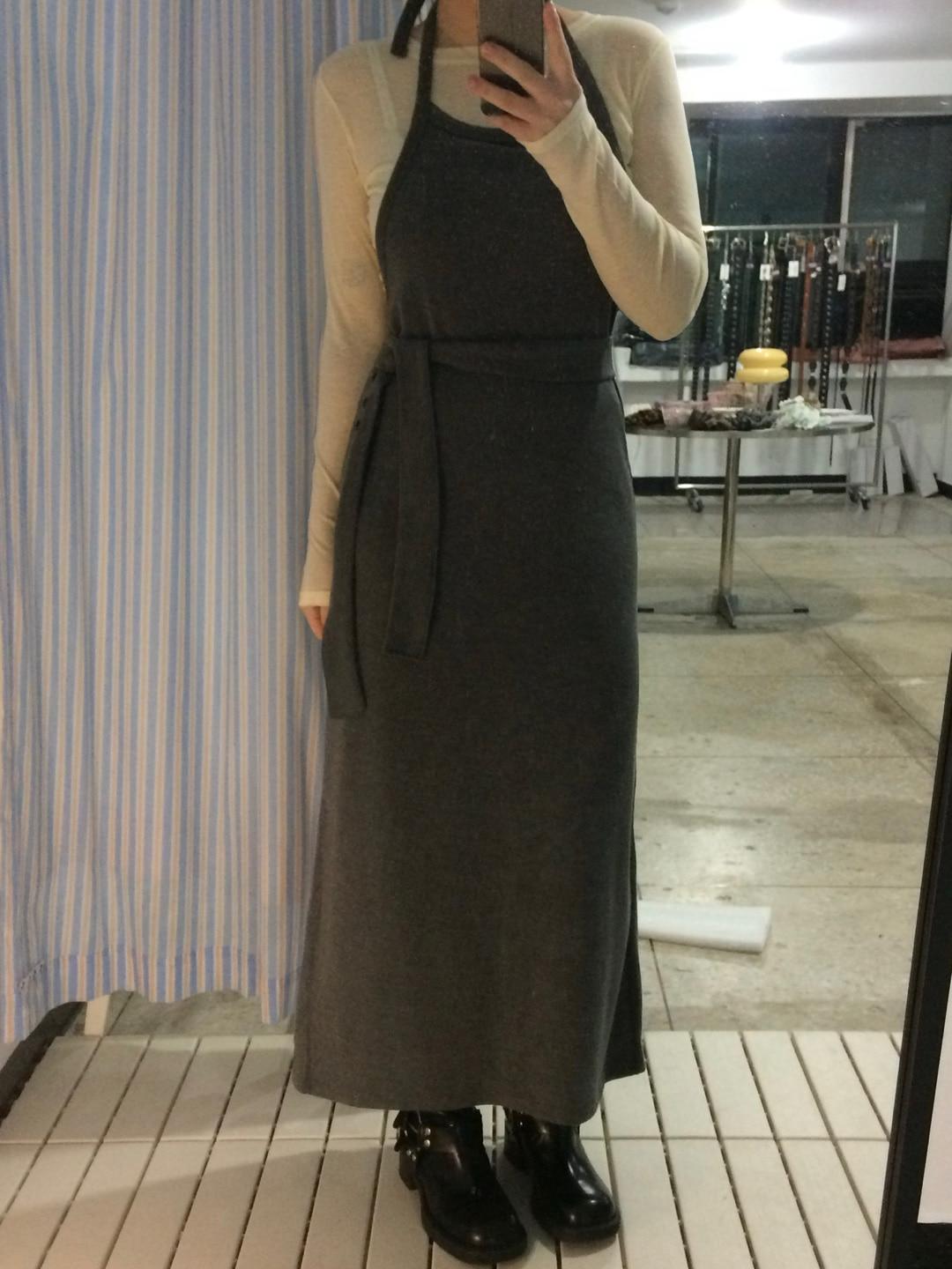 [릴스추천템] 홀터넥 롱 맥시 원피스