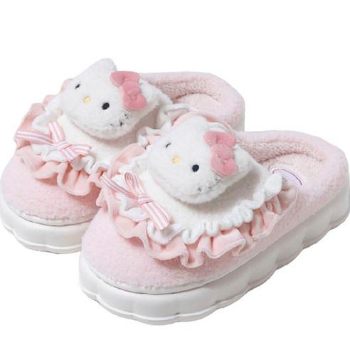 Nuanzhiyuan 산리오 논슬립 두꺼운 밑창 실내 슬리퍼 5025 - 실내화 | 쿠팡
