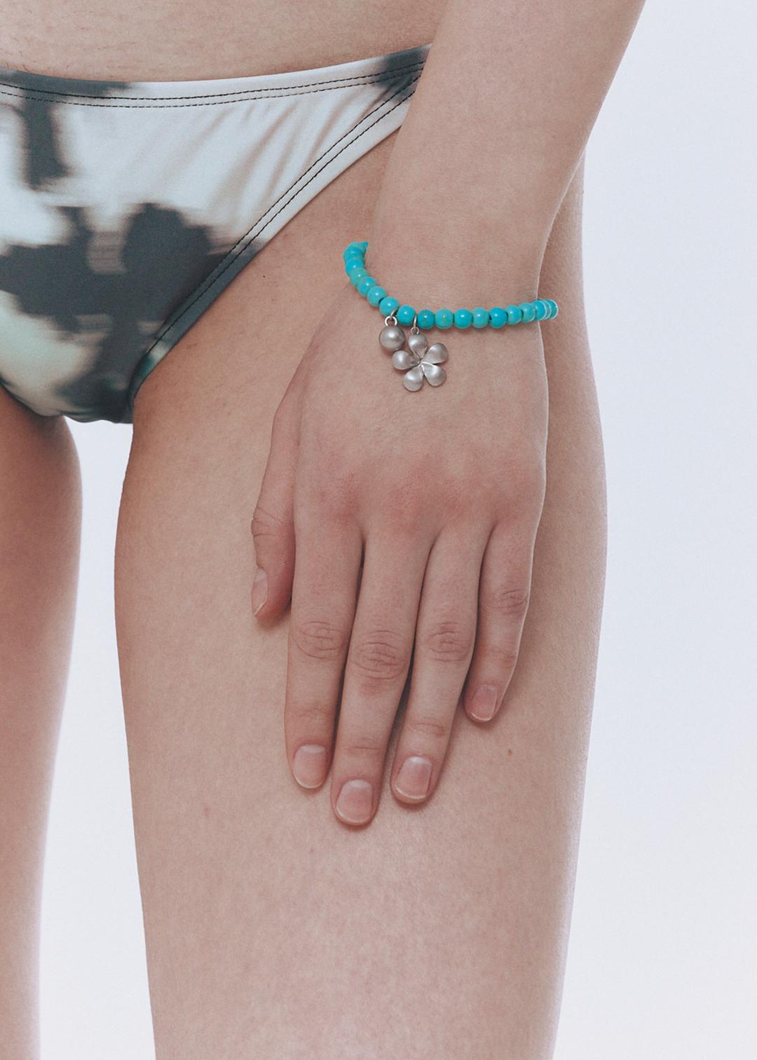PP Flower Bracelet_Blue