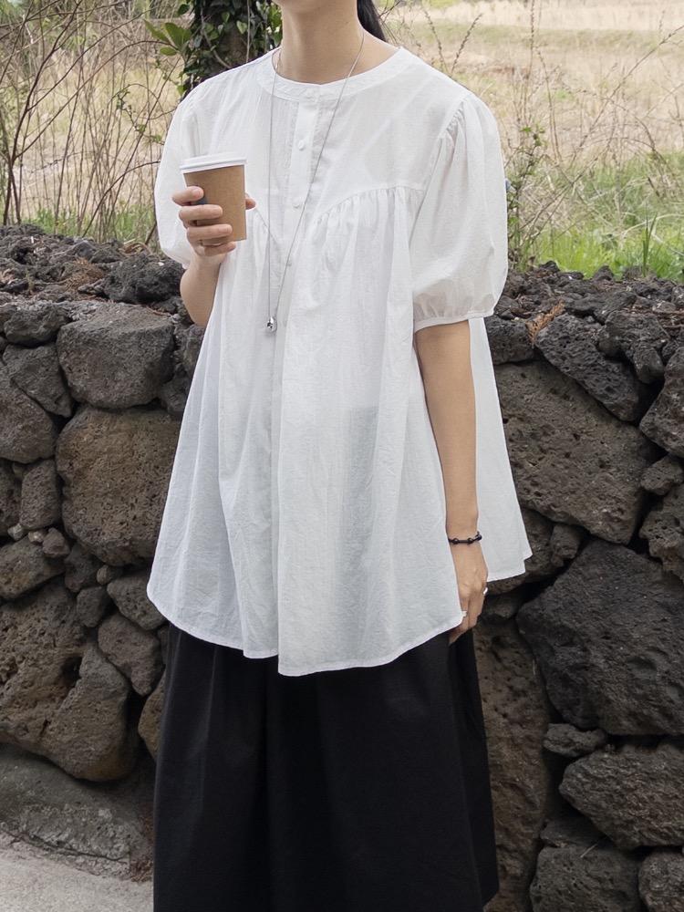 Dear cotton blouse