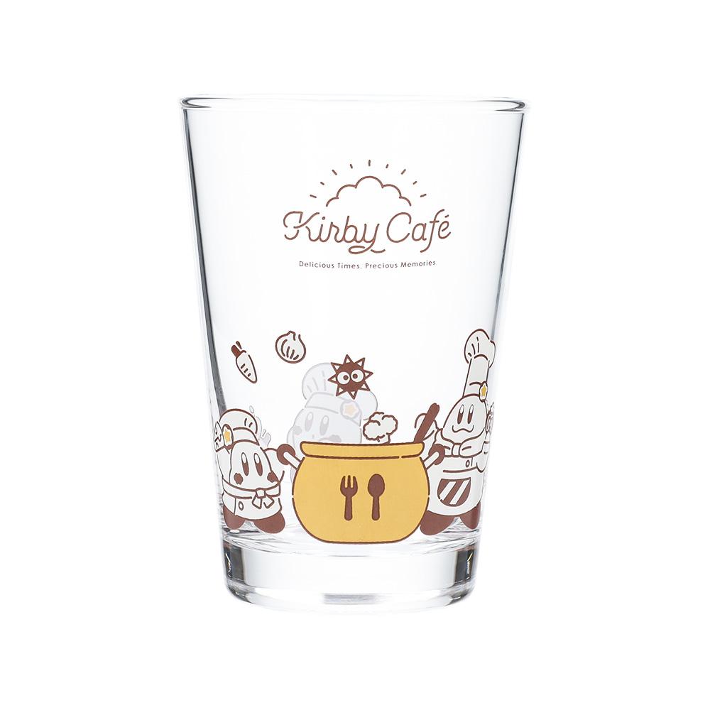 커비 카페 캐릭터 유리컵 280ml