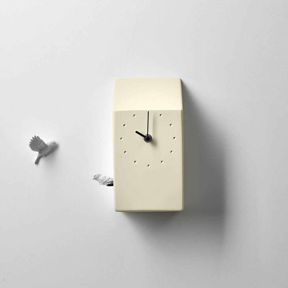 쿠쿠 벽시계 - 홈 (옐로우) Cuckoo X CLOCK - Home (Yellow)