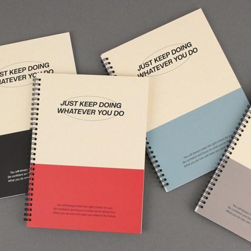 B5 KEEP DOING 스프링 라인 노트 4권 세트