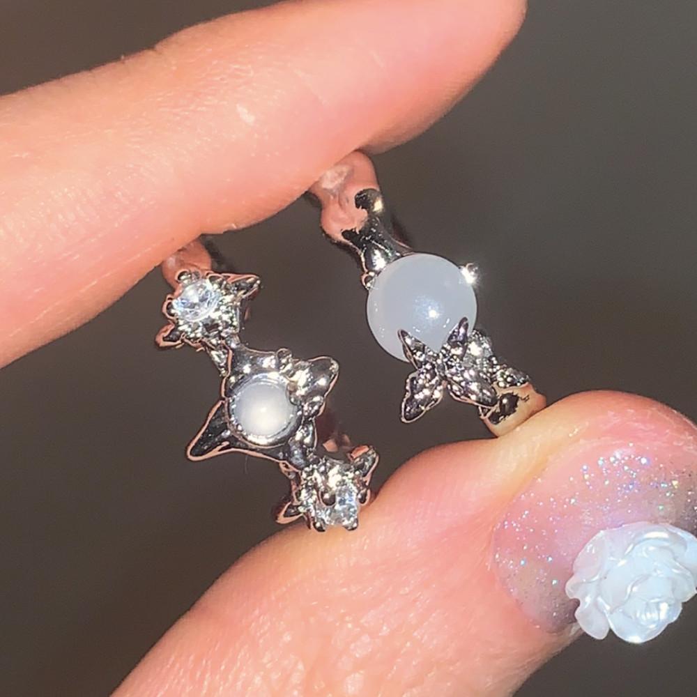 와이알유디 소월광 여성 패션 반지 레이어드링 9~20호 조절가능