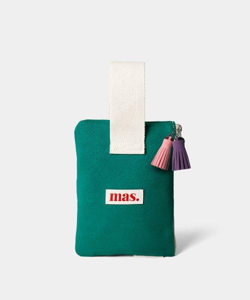 Strap pouch _ Heavy waist 맨투맨 그린