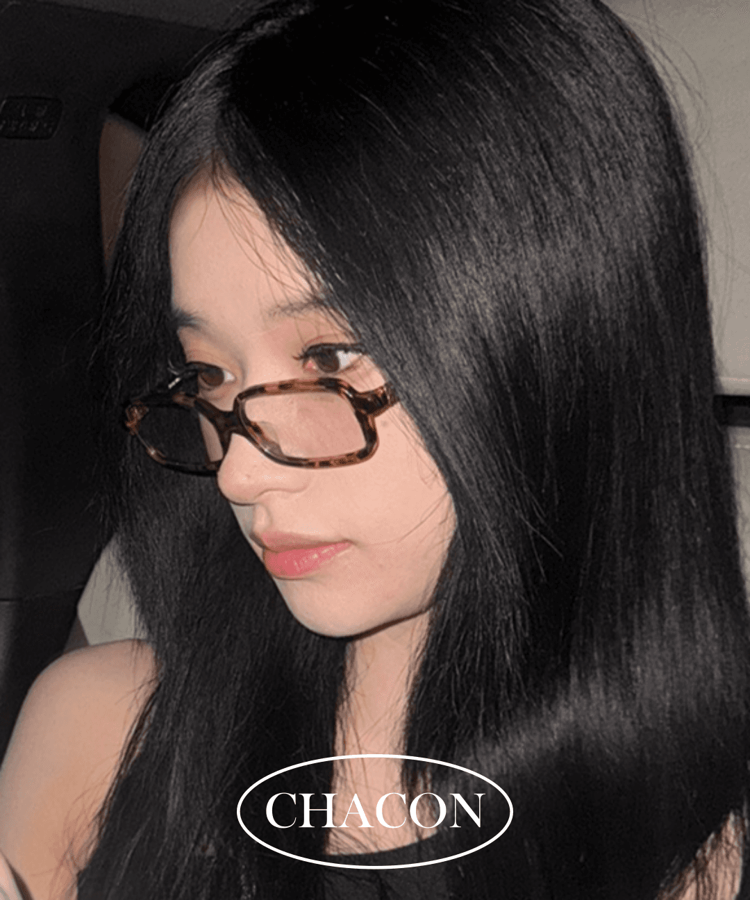 샤콘 [당일출고/긱시크] 리드 스퀘어 뿔테 안경 2color / 레오파드 호피 블루라이트 차단 UV400 자외선 차단 사각 안경테