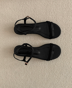 봉주르프로젝트 ribbon strap sandal