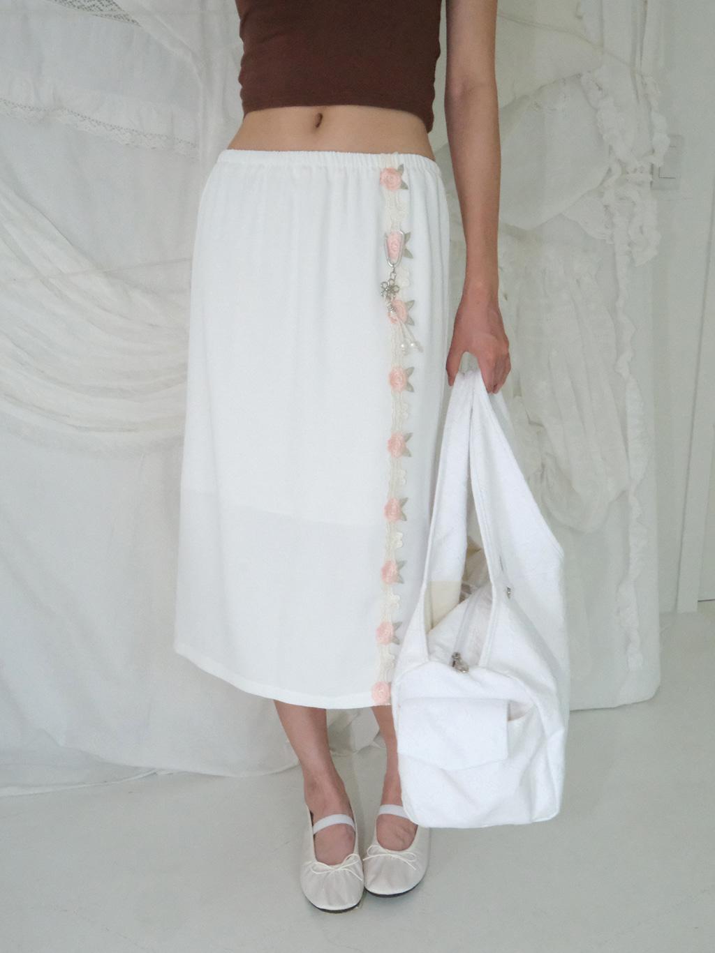 French Skirt (White)