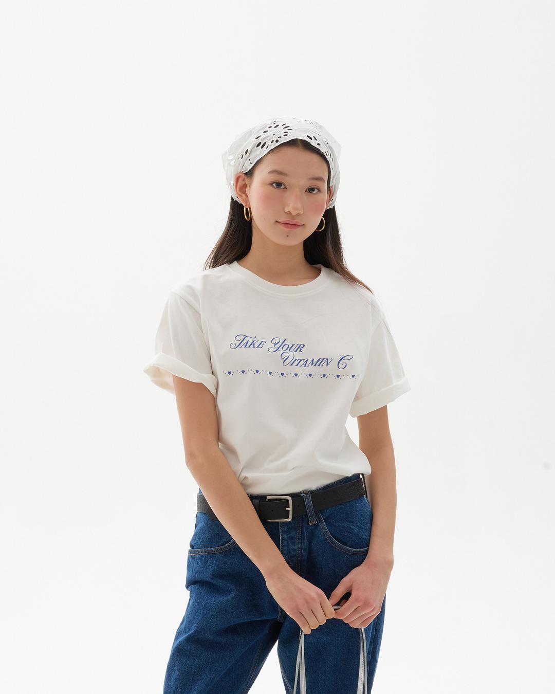 Vitamin Tee / White