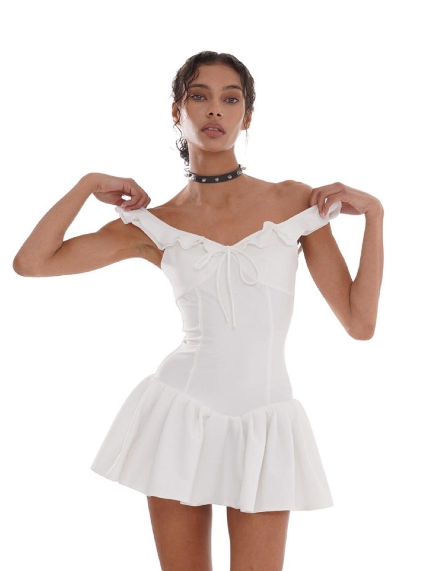 [사전 판매 10% 할인] SweetChilling High stretch knit fungus waist dress