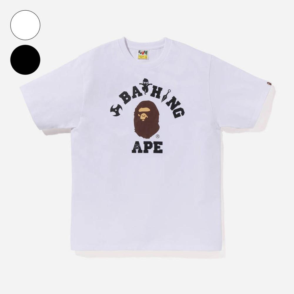 베이프 닌자 컬리지 반팔 티셔츠