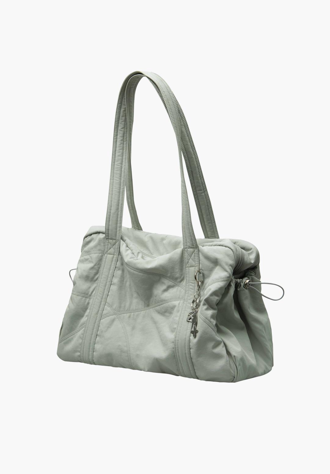 나일론 숄더 보스턴 백_2COLORS