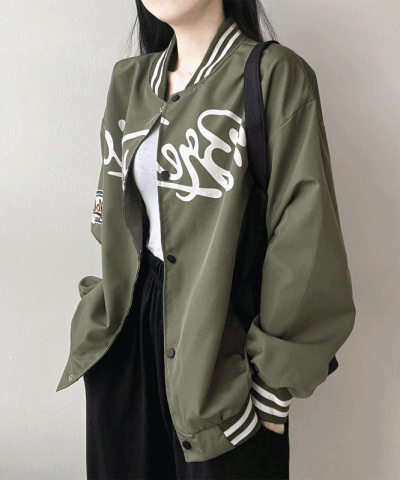 [간절기템/박시핏] 44-88 휘뚜루마뚜루 빈티지 야구점퍼 야구잠바