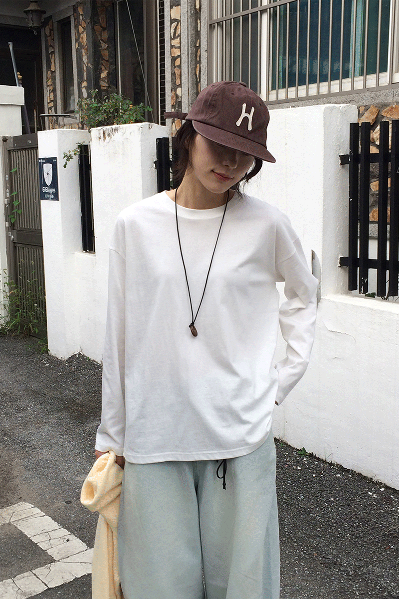 제토 바이오워싱 긴팔티