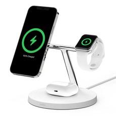 벨킨 부스트업 프로 3in1 맥세이프 15W 무선 충전 스탠드 WIZ009kr