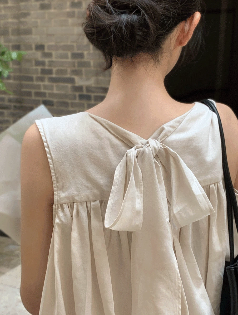 [by ofyvev] The bow blouse<font style="font-size:0px